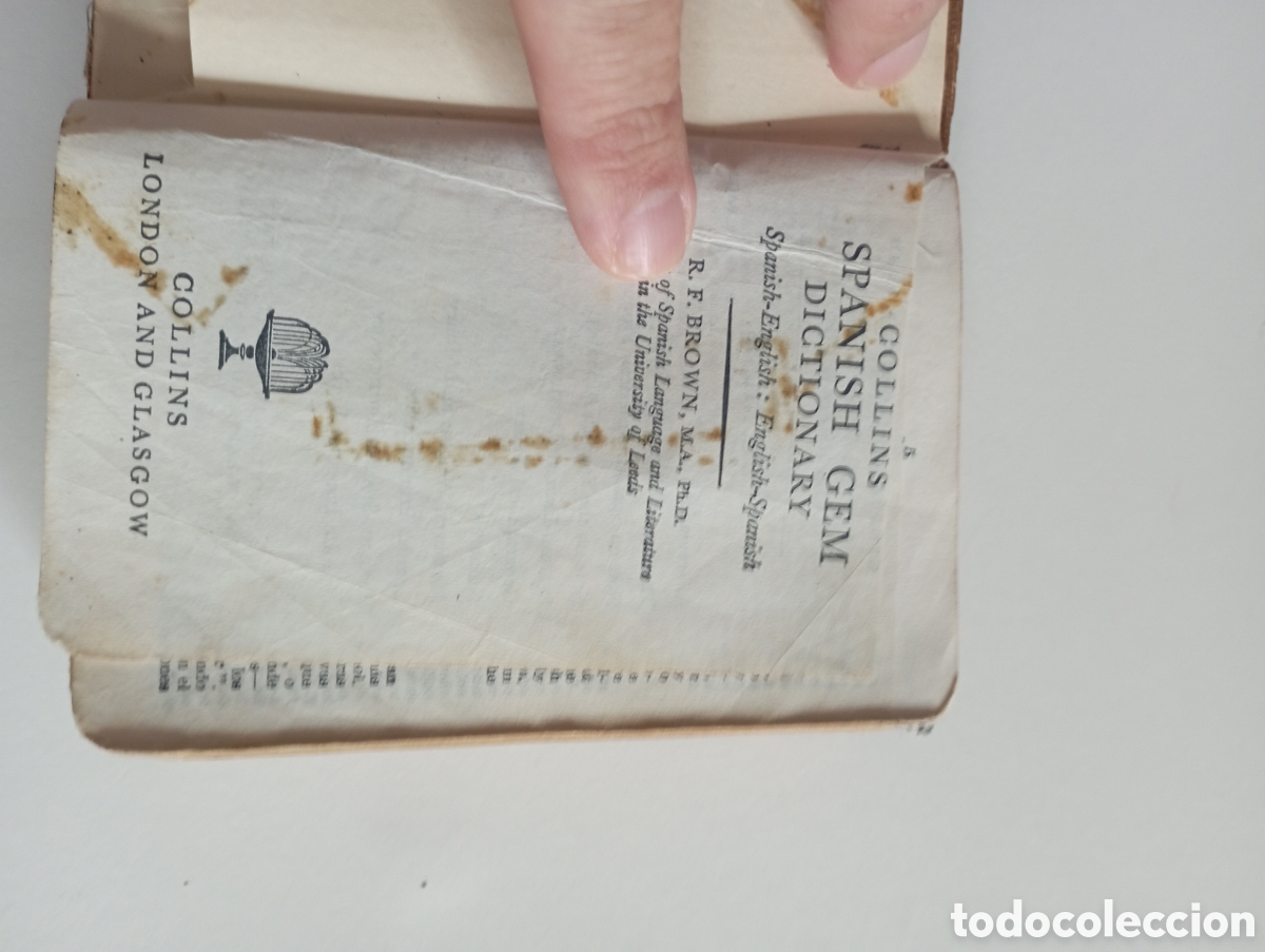 Diccionarios de segunda mano: Mini Diccionario de ingl&eacute;s Collins - Foto 4