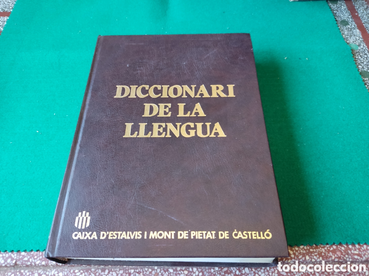Diccionarios de segunda mano: Libro diccionari de la llengua - Foto 1