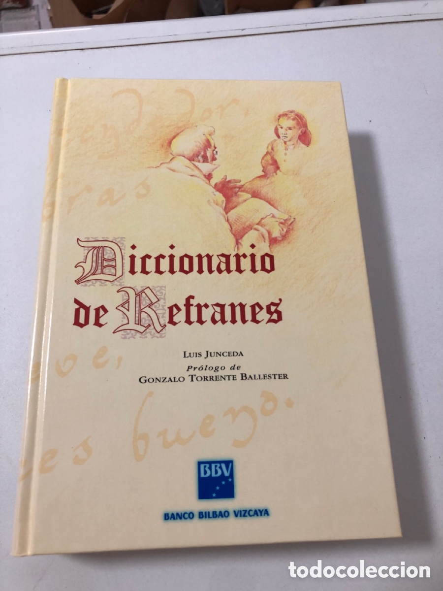 Diccionarios de segunda mano: Diccionario De Refranes Luis Junceda BBVA - Foto 1