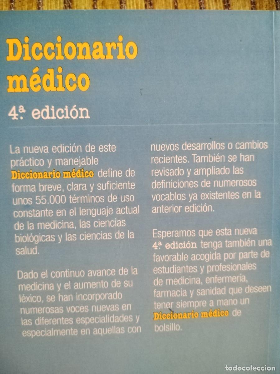 Diccionarios de segunda mano: DICCIONARIO M&Eacute;DICO cuarta edici&oacute;n - Foto 4