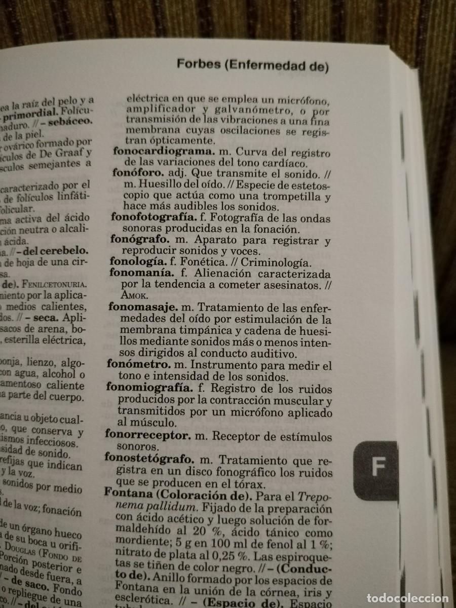 Diccionarios de segunda mano: DICCIONARIO M&Eacute;DICO cuarta edici&oacute;n - Foto 10