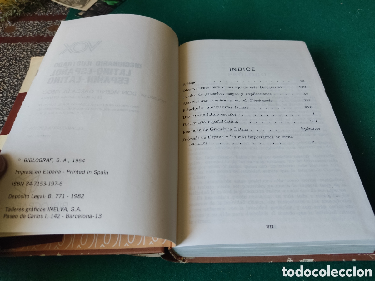 Diccionarios de segunda mano: Libro diccionario Latino espa&ntilde;ol - Foto 3