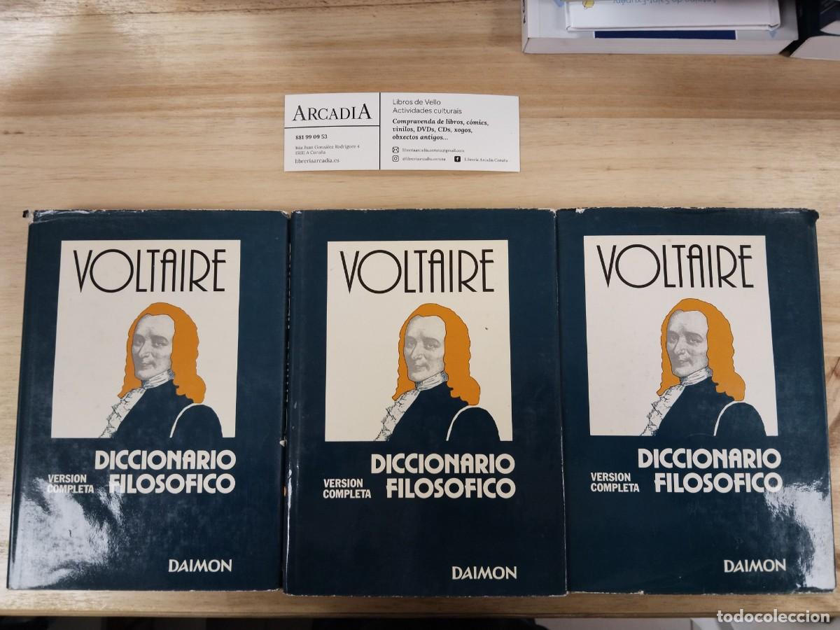 Diccionarios de segunda mano: Diccionario Filos&oacute;fico (versi&oacute;n completa) - Voltaire - Foto 1