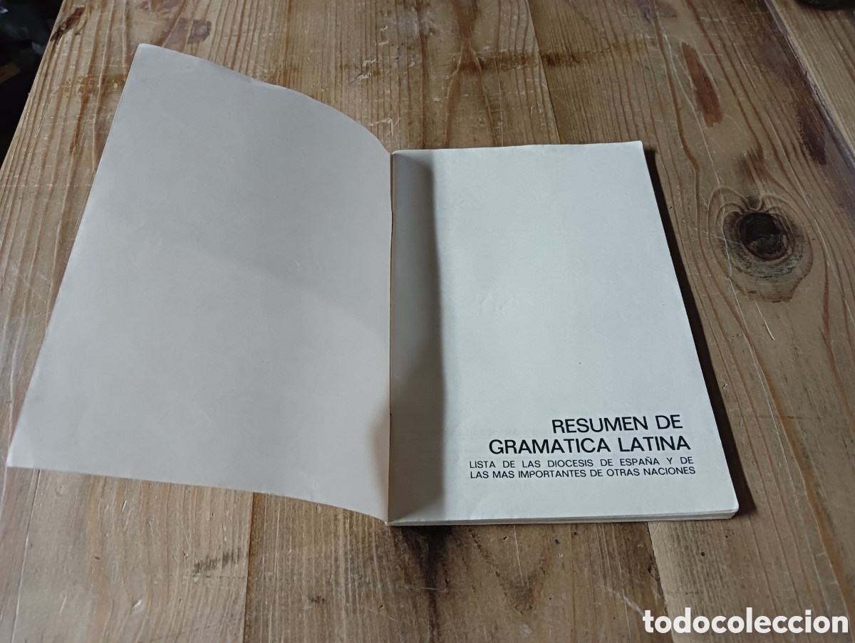 Diccionarios de segunda mano: Resumen de gram&aacute;tica latina - Foto 2