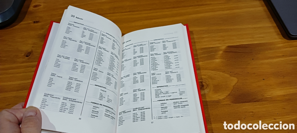 Diccionarios de segunda mano: Manual pr&aacute;ctico de conjugaci&oacute;n. - Foto 4