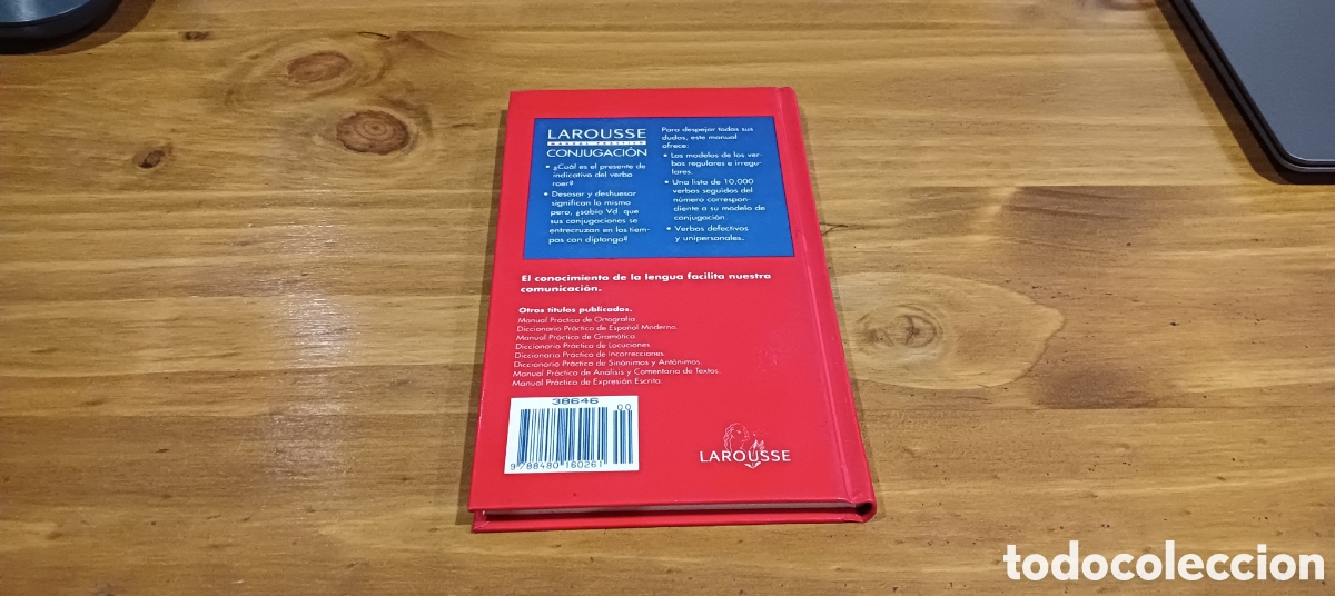 Diccionarios de segunda mano: Manual pr&aacute;ctico de conjugaci&oacute;n. - Foto 5