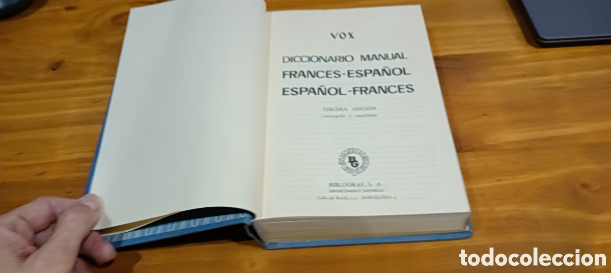 Diccionarios de segunda mano: Franc&eacute;s -espa&ntilde;ol .Espa&ntilde;ol- Franc&eacute;s. - Foto 7