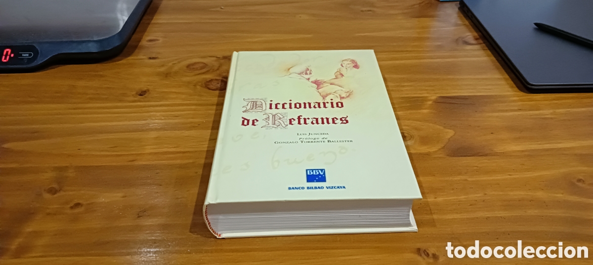Diccionarios de segunda mano: Diccionario de refranes BBVA - Foto 1