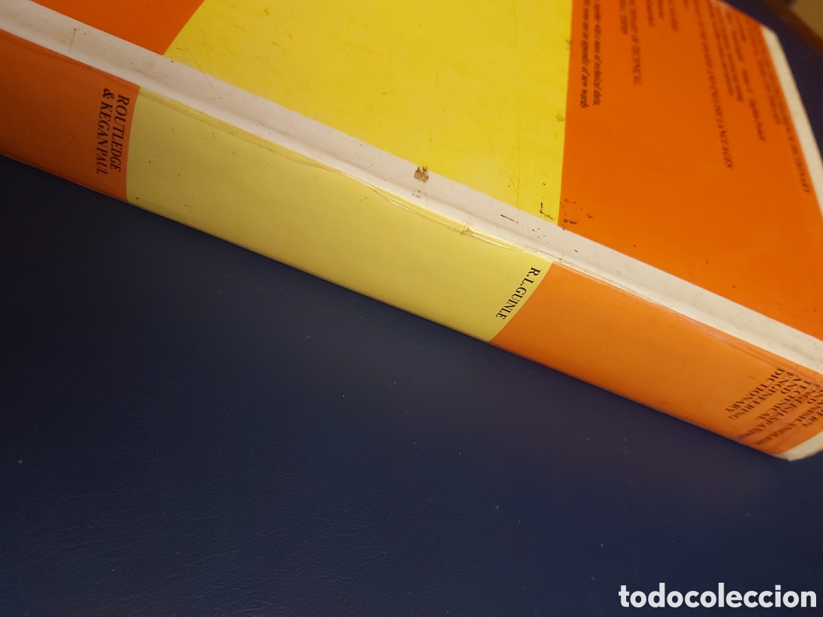 Diccionarios de segunda mano: QUELA LIBRO. A MODERN SPANISH-ENGLISH TECHNICAL AND ENGINEERING DICTIONARY 1978 - Foto 2