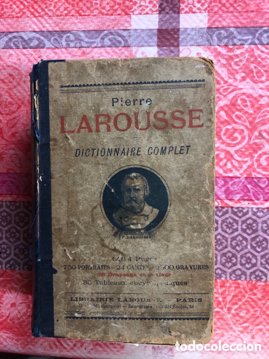 Diccionarios de segunda mano: Diccionario completo pierre larousse de 1890 - Foto 1
