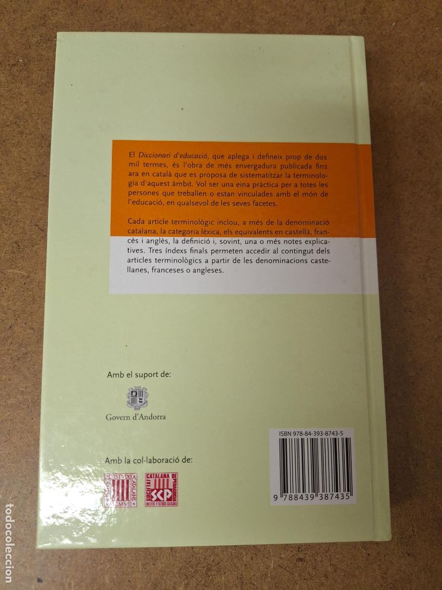 Diccionarios de segunda mano: Diccionari d&rsquo;educaci&oacute; - - - Foto 2