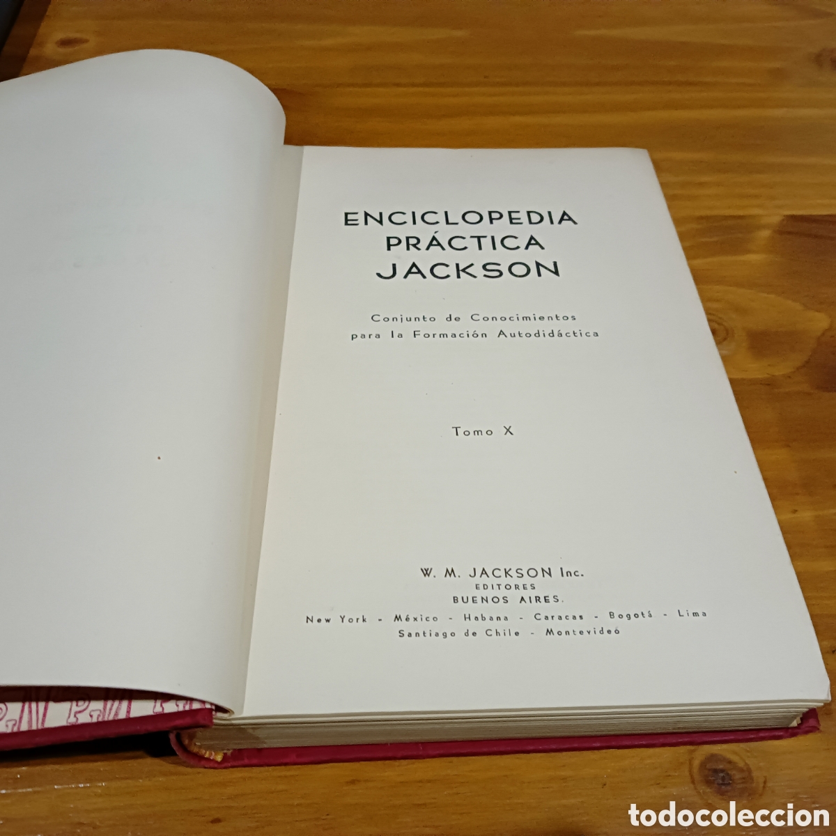 Diccionarios de segunda mano: Enciclopedia pr&aacute;cticas Jackson tomo X - Foto 2