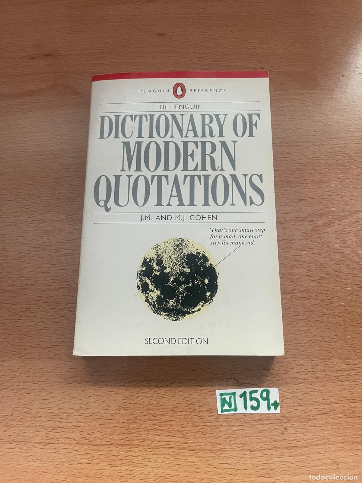 Diccionarios de segunda mano: Libro: dictionary of modern quotations - Foto 1
