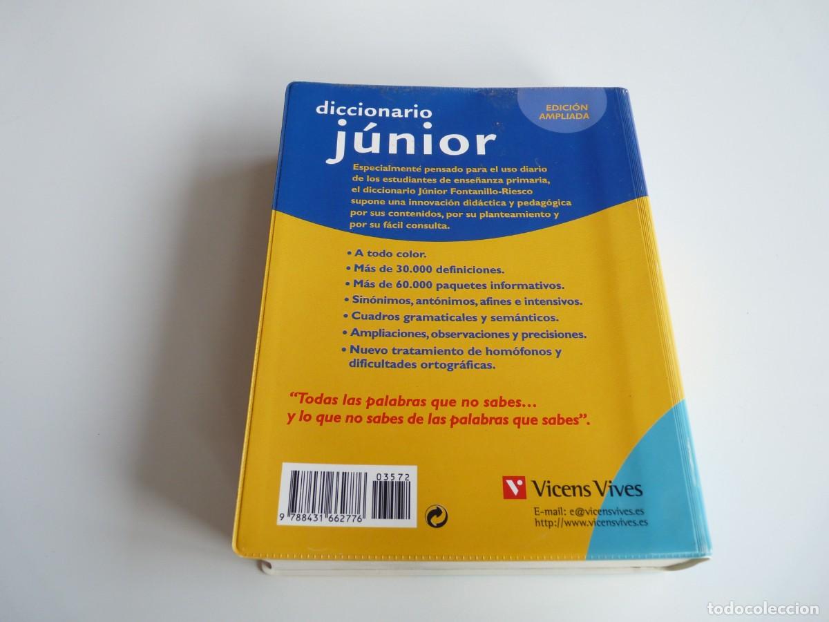 Diccionarios de segunda mano: Diccionario J&uacute;nior Fontanillo- Riesco REF: 3-489 - Foto 5