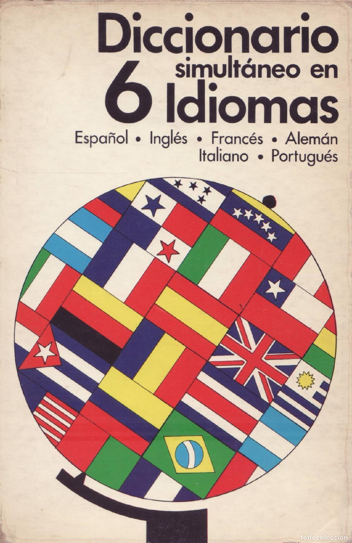 Diccionarios de segunda mano: Diccionario simultaneo en 6 idiomas - Foto 1