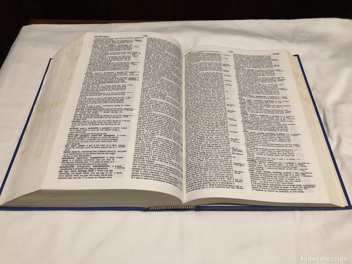 Diccionarios de segunda mano: Collins cobuild dictionary English language. William Collins Sons & Co Ltd. John Sinclair - 1987. - Foto 9