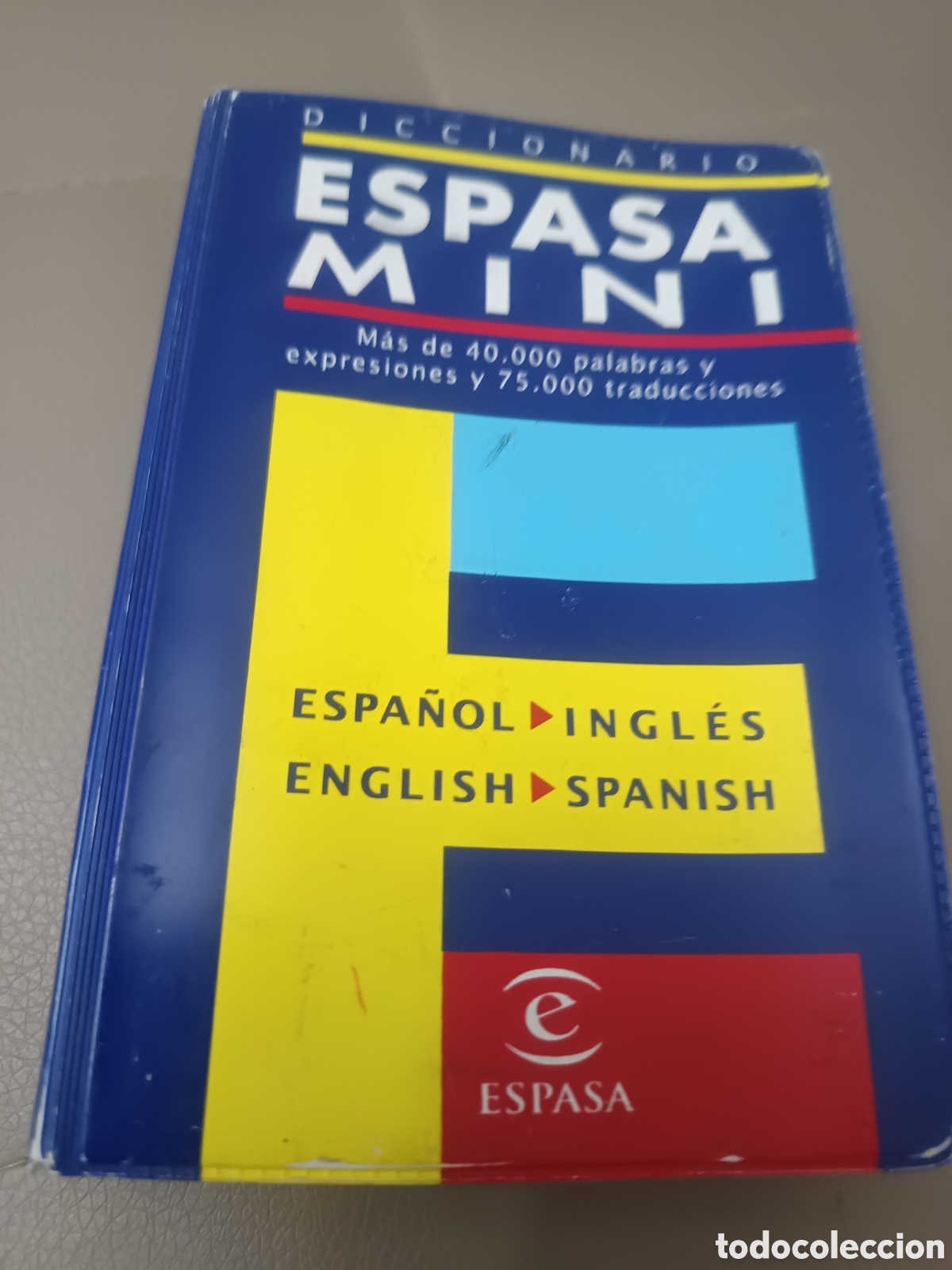 Diccionarios de segunda mano: Diccionario Espasa mini Espa&ntilde;ol / Ingles - Foto 1