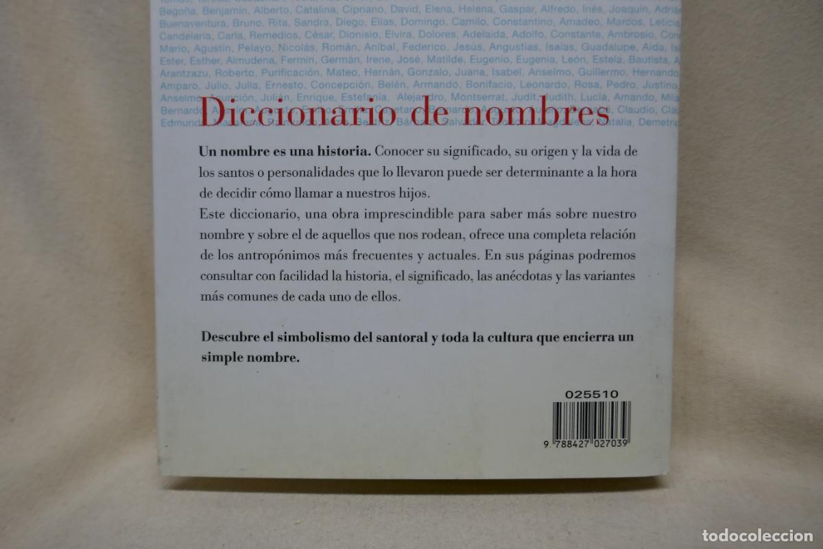 Diccionarios de segunda mano: Diccionario de nombres - Sor Luc&iacute;a - Foto 14