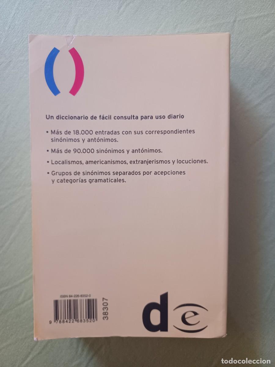 Diccionarios de segunda mano: DICCIONARIO DE SINONIMOS Y ANTONIMOS. Circulo de Lectores. - Foto 2