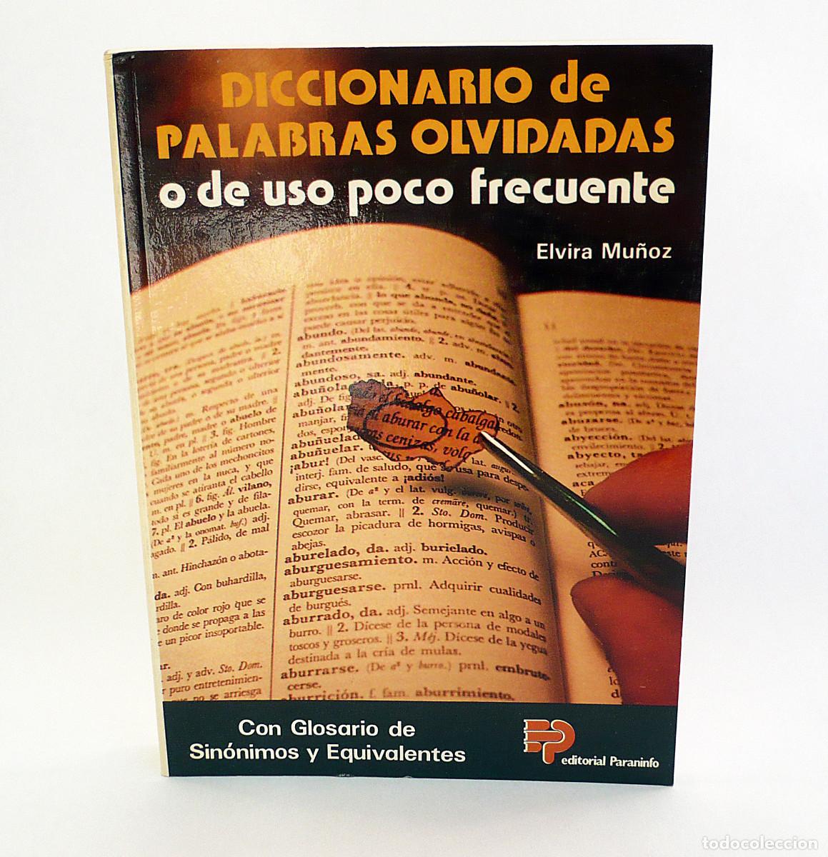 Diccionarios de segunda mano: Diccionario de palabras olvidadas - Foto 1