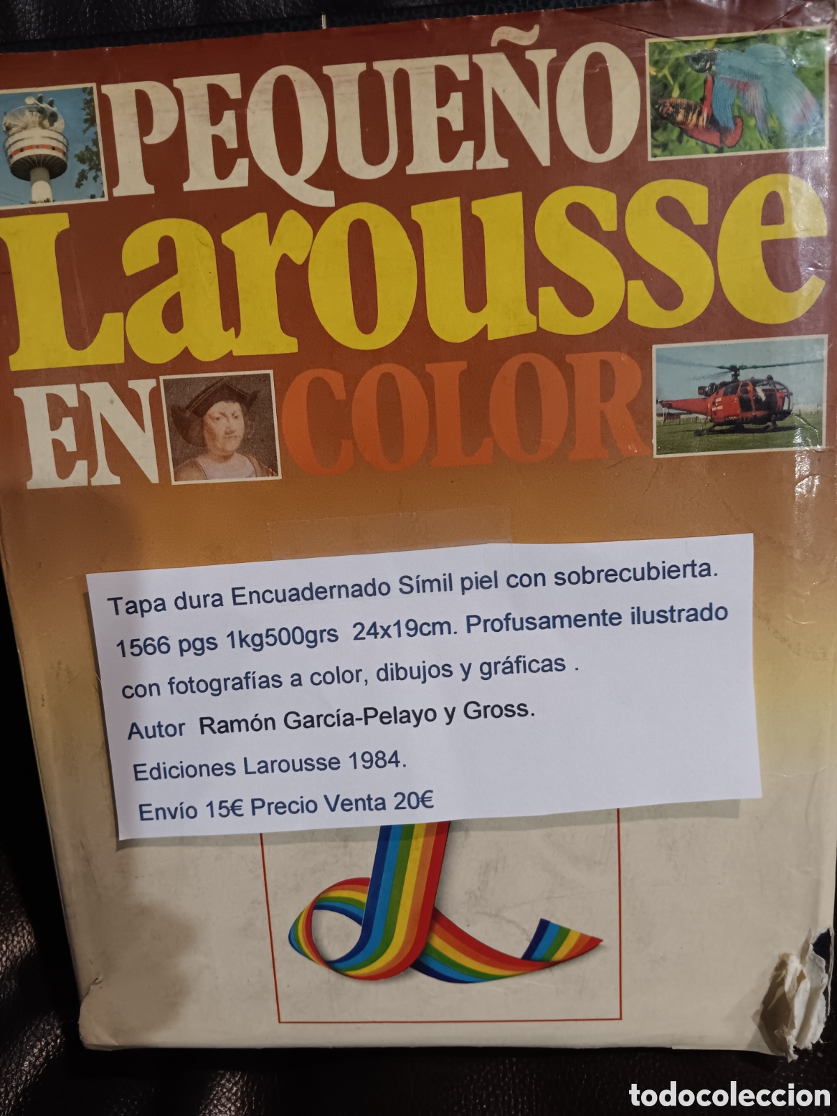 Diccionarios de segunda mano: Peque&ntilde;o Larousse en color - Foto 2