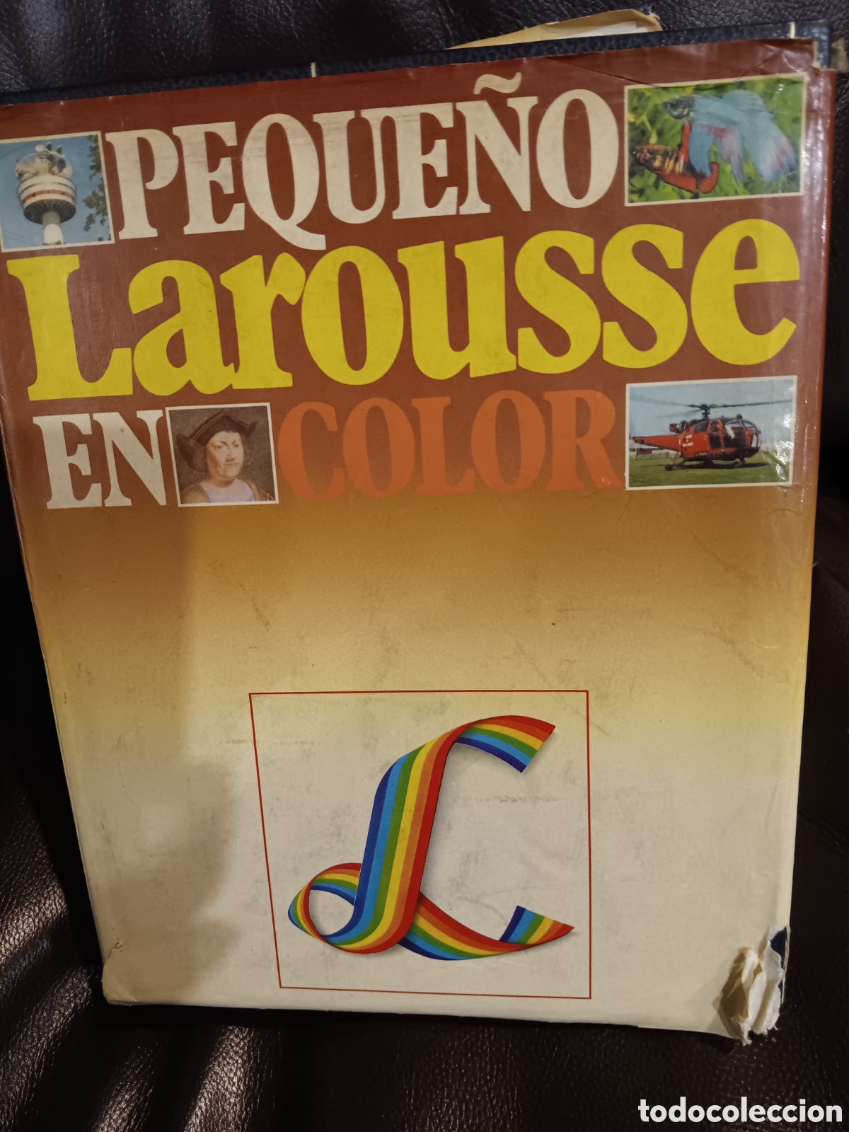Diccionarios de segunda mano: Peque&ntilde;o Larousse en color - Foto 1