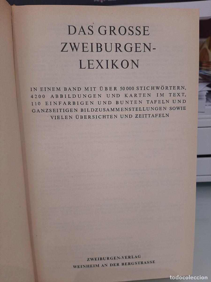 Diccionarios de segunda mano: Das grosse Zweiburgen-Lexikon - Foto 2