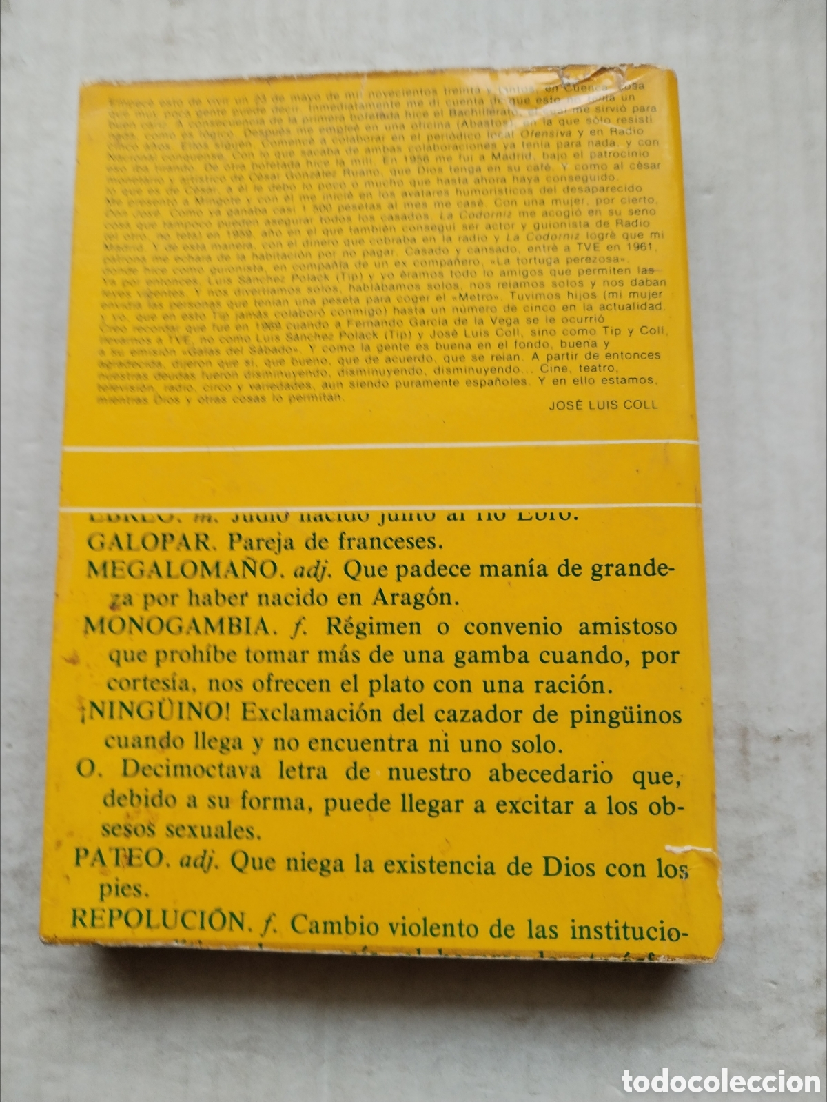 Diccionarios de segunda mano: EL DICCIONARIO DE COLL - Foto 3