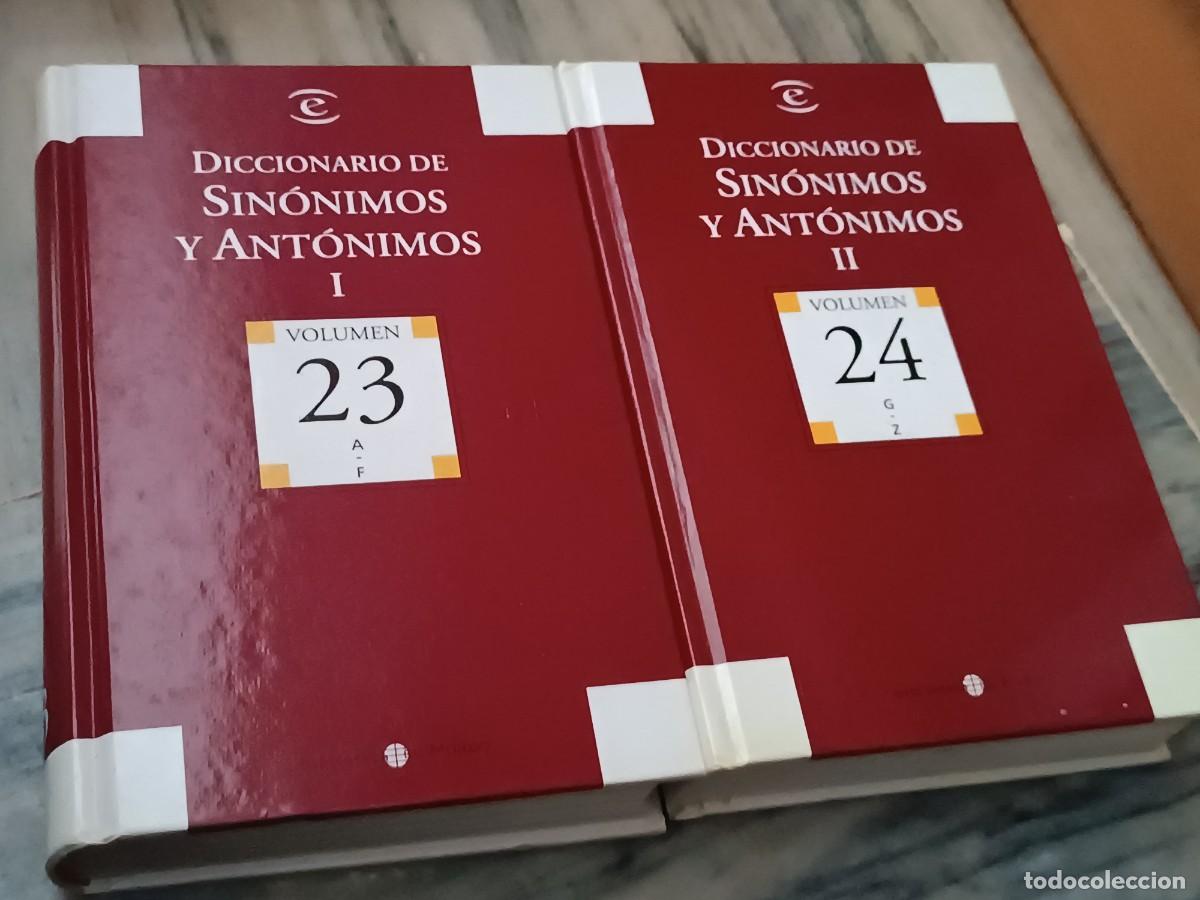 Diccionarios de segunda mano: DICCIONARIO DE SINONIMOS Y ANTONIMOS ESPASA - Foto 1