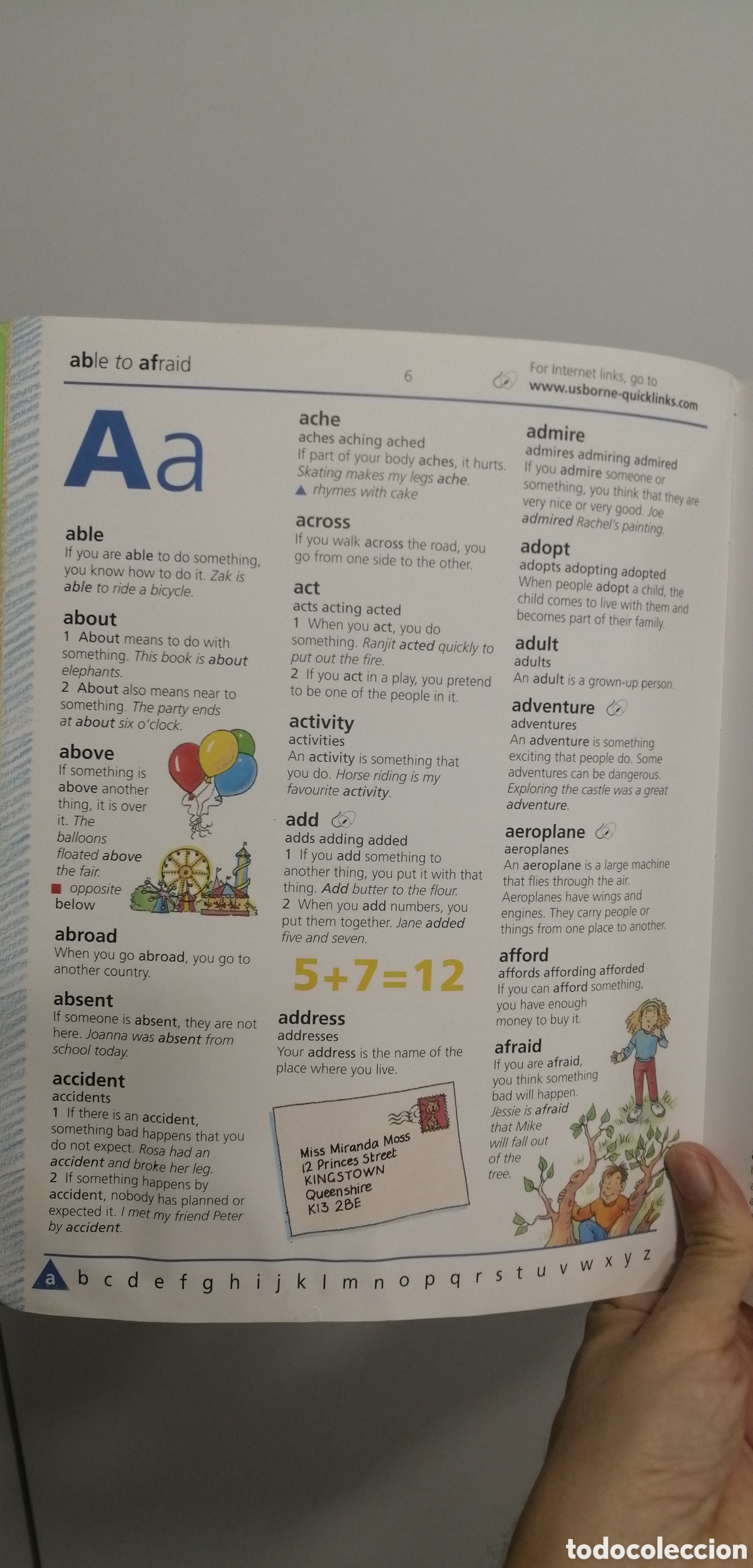Diccionarios de segunda mano: First English Dictionary The Usborne - Foto 5