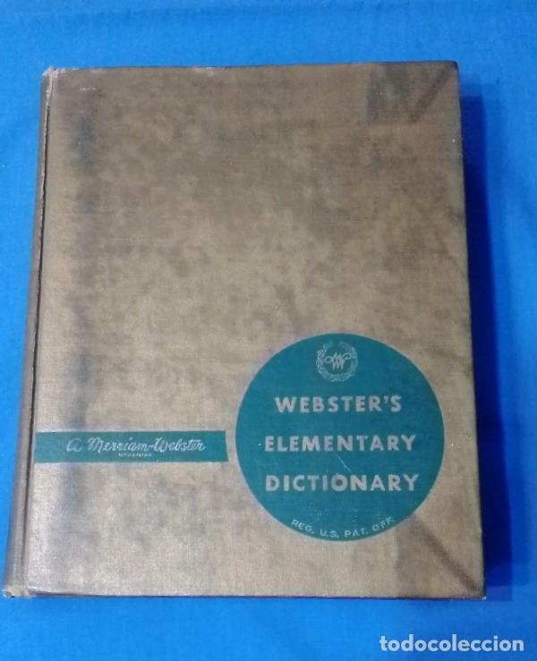 Diccionarios de segunda mano: Diccionario Webster&acute;s Elementary Dictionary A Merriam-Webster 1956 - Foto 1