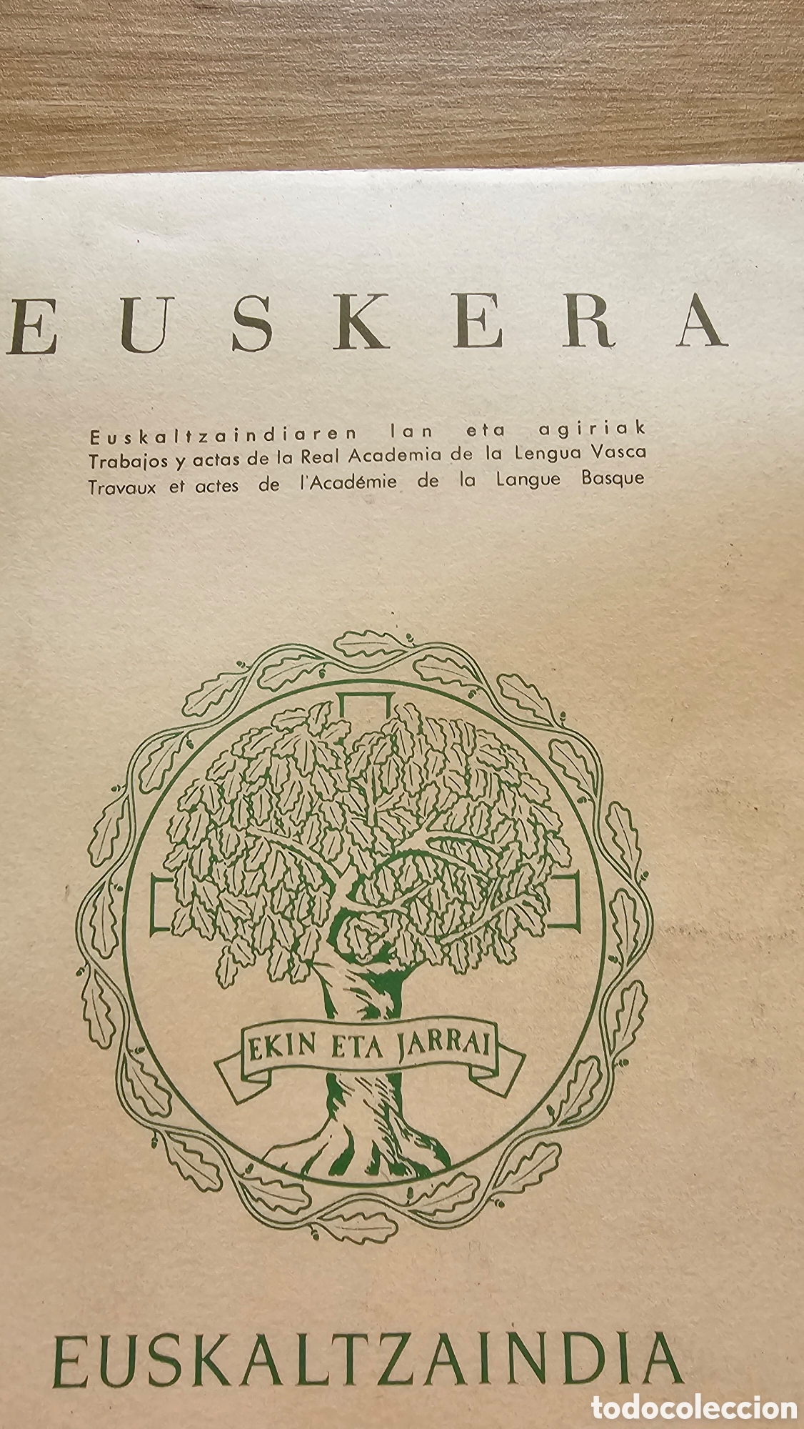 Diccionarios de segunda mano: Libro Euskera Euskaltzaindia - Foto 3