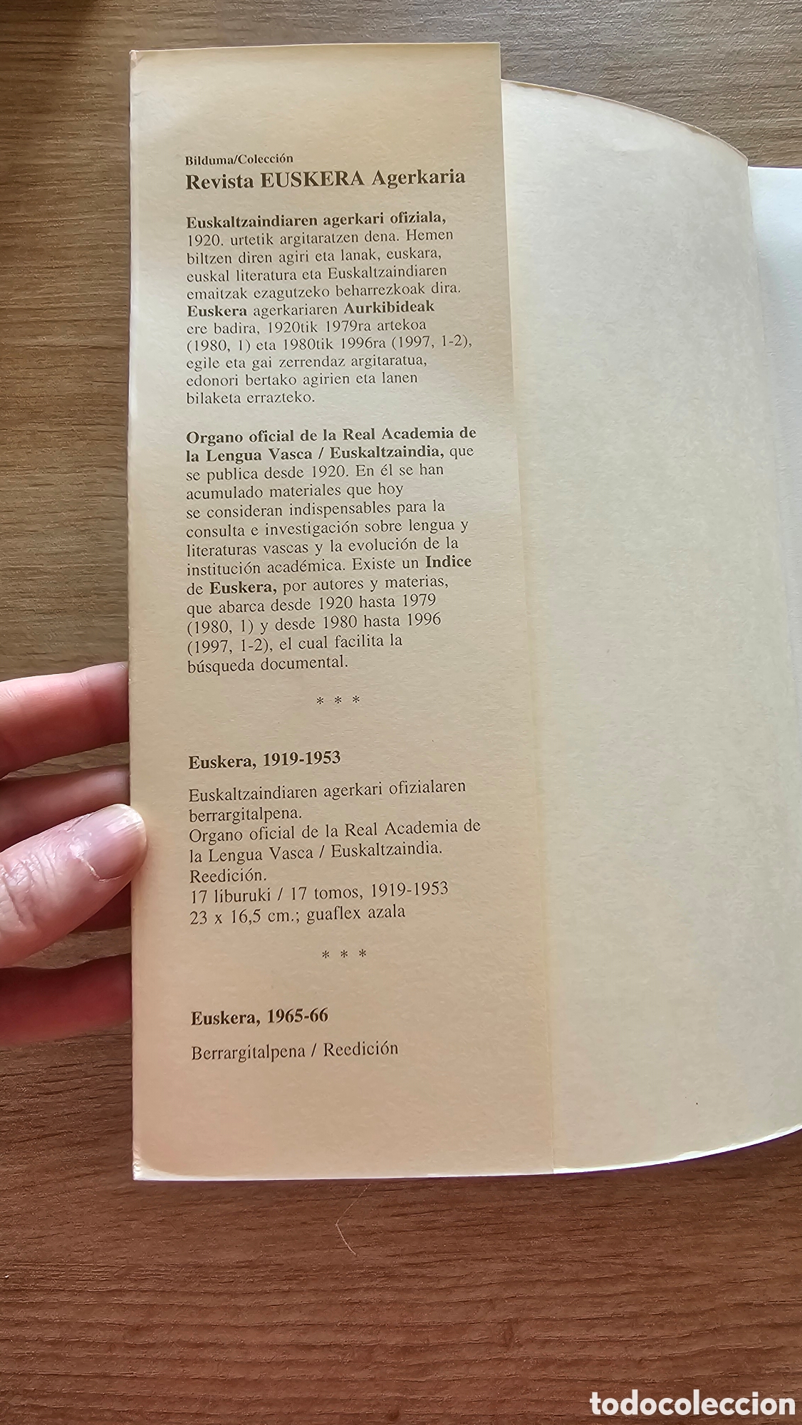 Diccionarios de segunda mano: Libro Euskera Euskaltzaindia - Foto 4