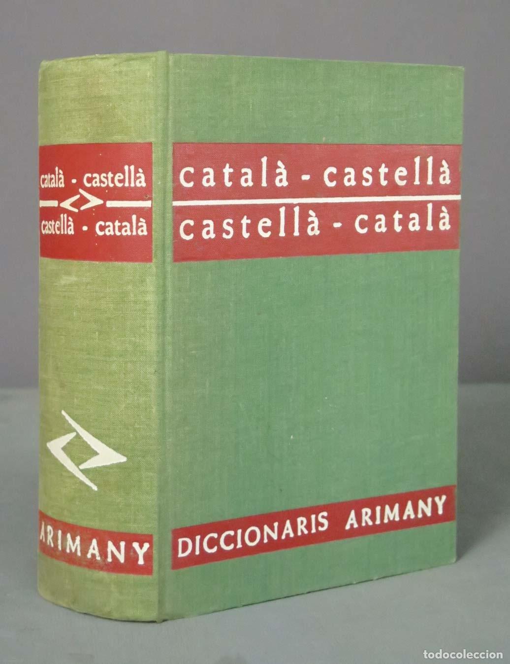 Diccionarios de segunda mano: DICCIONARI ARIMANY. Castell&agrave;-Catal&agrave; Catal&aacute;-Castell&agrave; pr&agrave;ctic - Foto 1