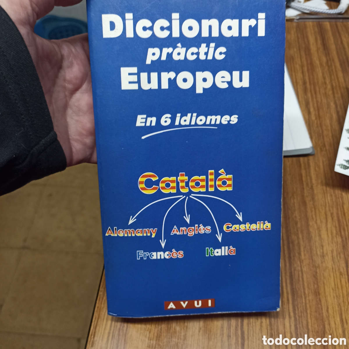 Diccionarios de segunda mano: Diccionari Pr&agrave;ctic Europeu en 6 Idiomes - Foto 1