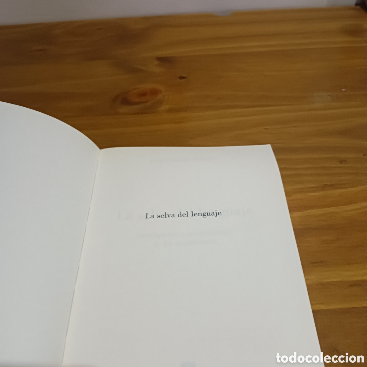 Diccionarios de segunda mano: La selva de lenguaje. - Foto 2