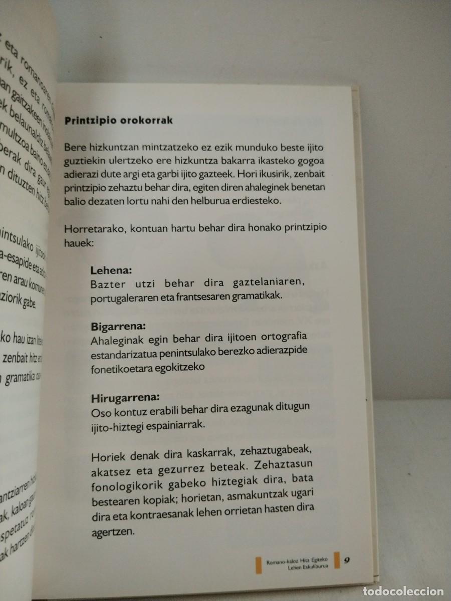 Diccionarios de segunda mano: Diccionario romani euskera - Foto 5