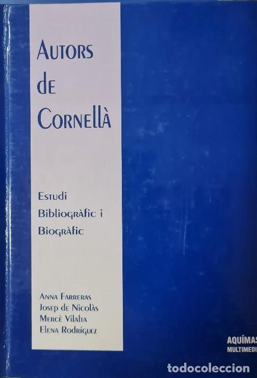 Diccionarios de segunda mano: AUTORS DE CORNELL&Agrave; DE LLOBREGAT. - Foto 1