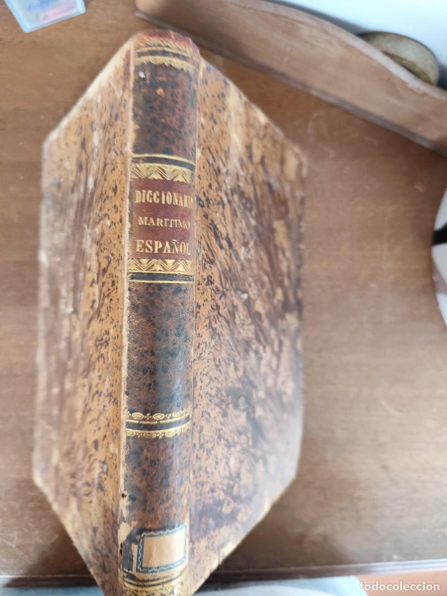 Diccionarios de segunda mano: Diccionario Mar&iacute;timo Espa&ntilde;ol. 1864 - Foto 3