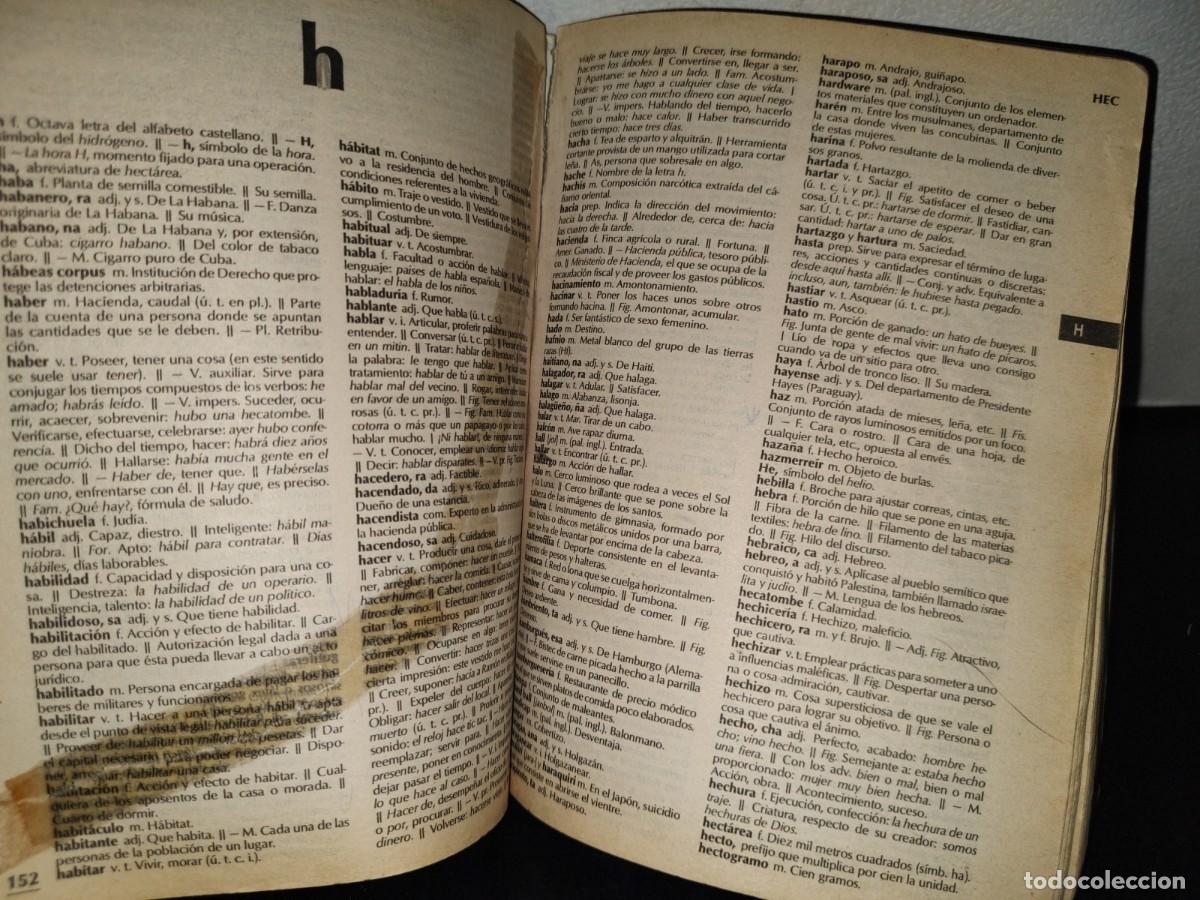 Diccionarios de segunda mano: 154- LAROUSSE. DICCIONARO B&Aacute;SICO ESCOLAR - Foto 7