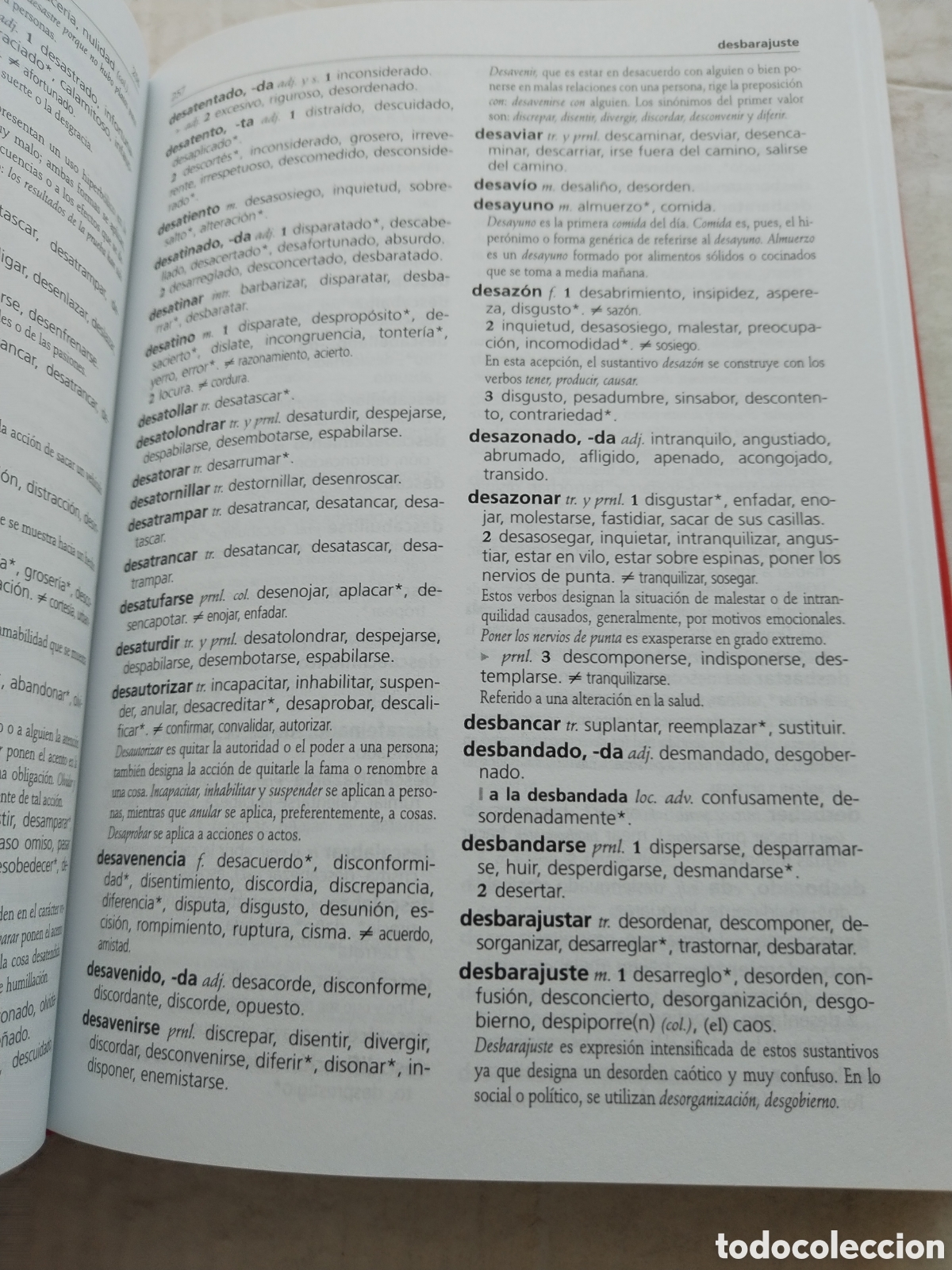 Diccionarios de segunda mano: MANUAL DE SIN&Oacute;NIMOS Y ANTONIMOS/VOX - Foto 3