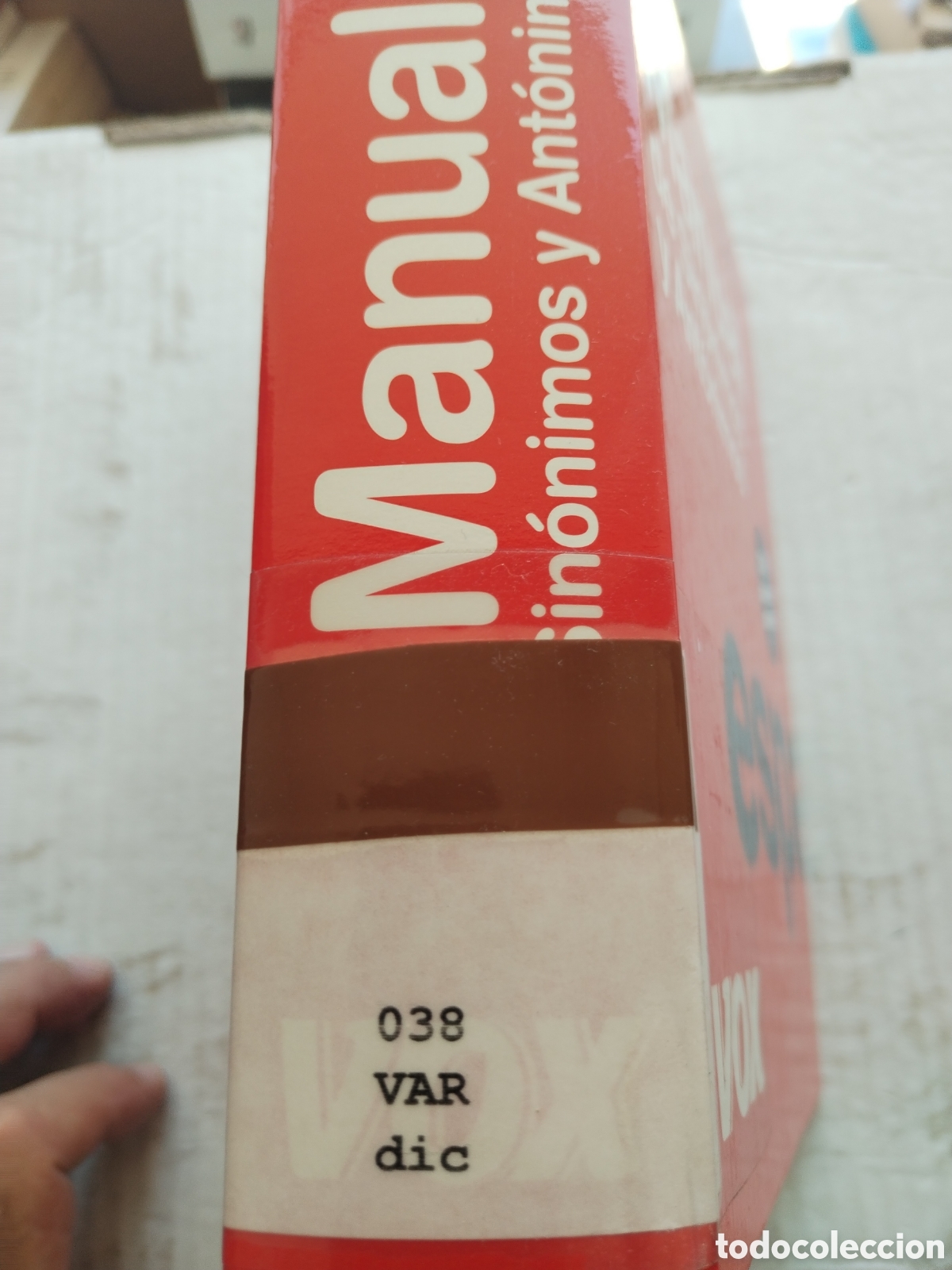 Diccionarios de segunda mano: MANUAL DE SIN&Oacute;NIMOS Y ANTONIMOS/VOX - Foto 4