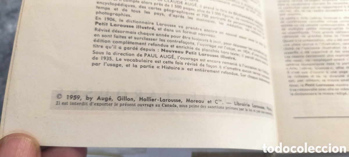 Diccionarios de segunda mano: Diccionario Petit Larousse - Foto 8