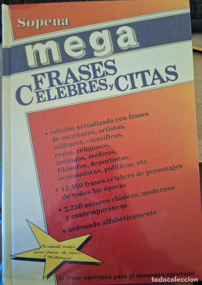 Diccionarios de segunda mano: FRASES CELEBRES Y CITAS. - - Foto 1