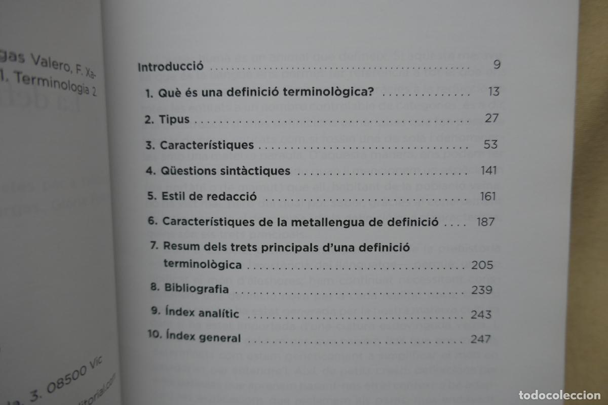 Diccionarios de segunda mano: DE - LA DEFINICI&Oacute; TERMINOL&Ograve;GICA - TERMCAT - Foto 7