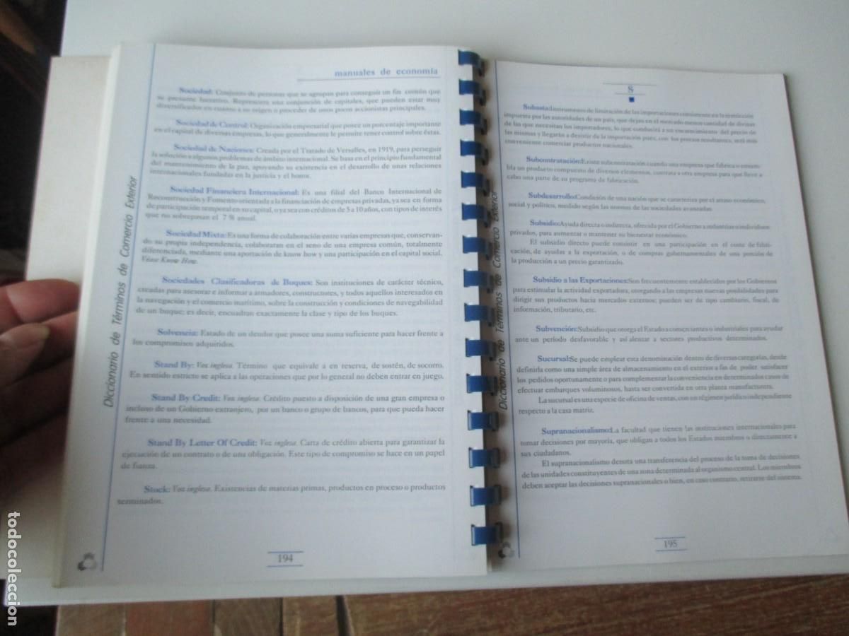 Diccionarios de segunda mano: Diccionario de t&eacute;rminos de comercio exterior W35608 - Foto 3