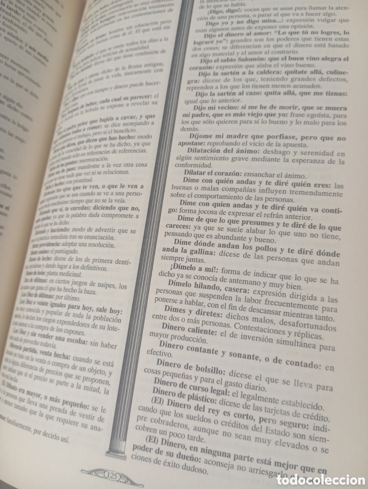 Diccionarios de segunda mano: Dichos y Proverbios populares. Edimat - Foto 7