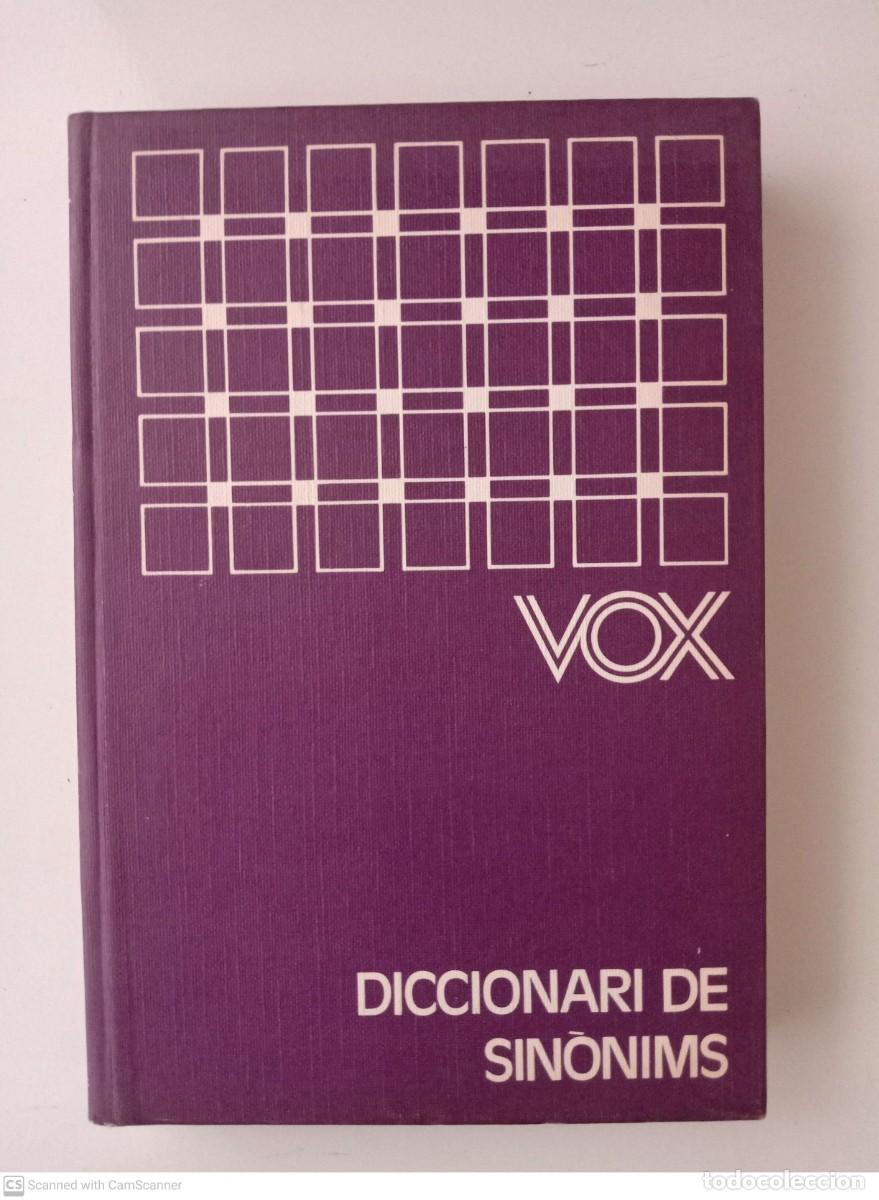 Diccionarios de segunda mano: Diccionari de sin&ograve;nims (amb ant&ograve;nims i exemples) - Foto 1