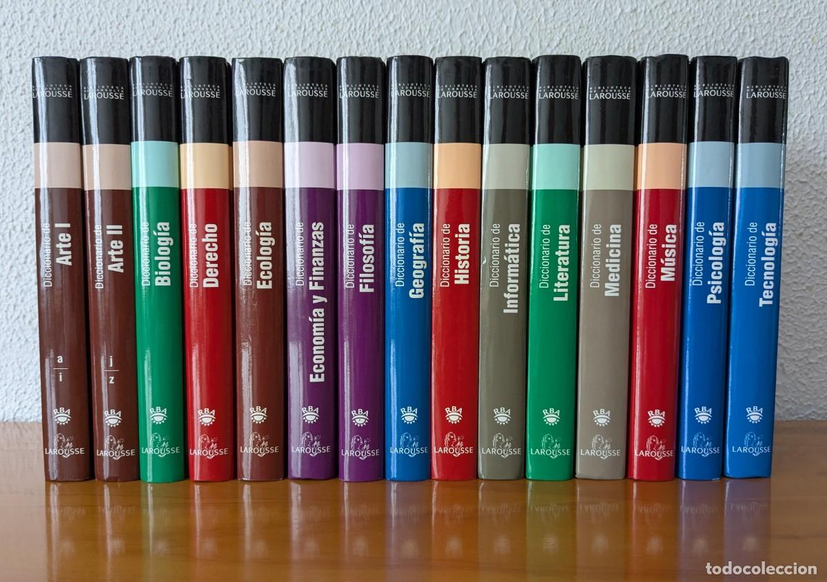 Diccionarios de segunda mano: BIBLIOTECA DE CONSULTA LAROUSSE - 15 TOMOS, COMPLETA - Foto 1