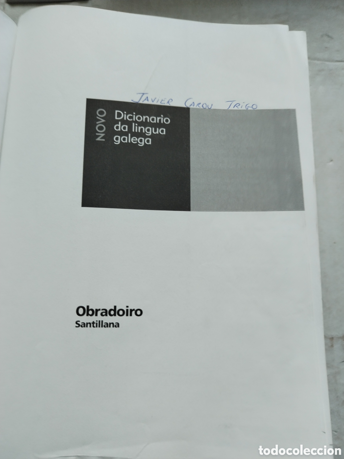 Diccionarios de segunda mano: DICCIONARIO DE LINGUA GALEGA - Foto 3